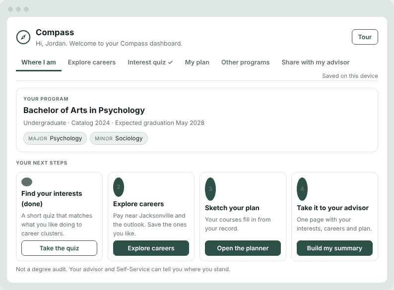 Compass — Academic Advising Platform
