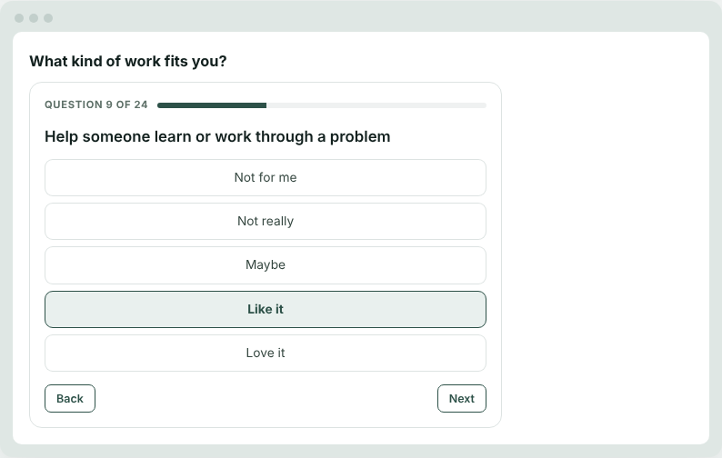 Interest Quiz